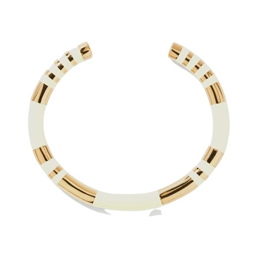 Positano resin and gold plated bangle bracelet Aurélie Bidermann ONESIZE showroom.pl
