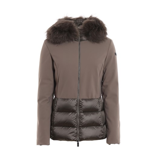Winter Hybrid Fur puffer jacket Rrd 44 IT okazyjna cena showroom.pl