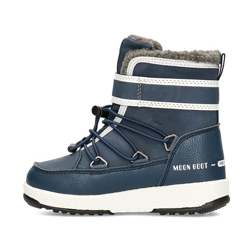 Buty zimowe dziecięce Moon Boot na rzepy 