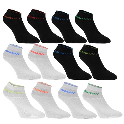 Skarpetki Donnay Quarter Socks 12 Pack Donnay Mens 12+ Factcool