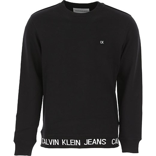 BLUZA MĘSKA CALVIN KLEIN JEANS CZARNA KLASYCZNA Calvin Klein XL wyprzedaż dewear.pl