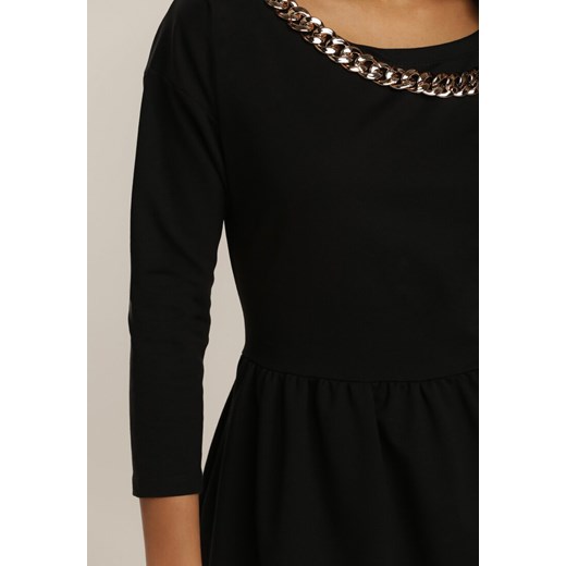 Czarna Sukienka Clyreia Renee XL Renee odzież