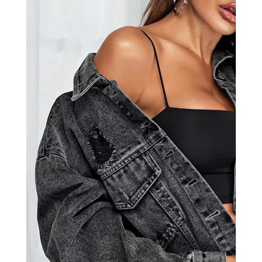 Kurtka damska Kendallme casual bez kaptura krótka 