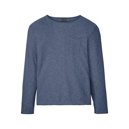 Sweter męski niebieski Bonprix
