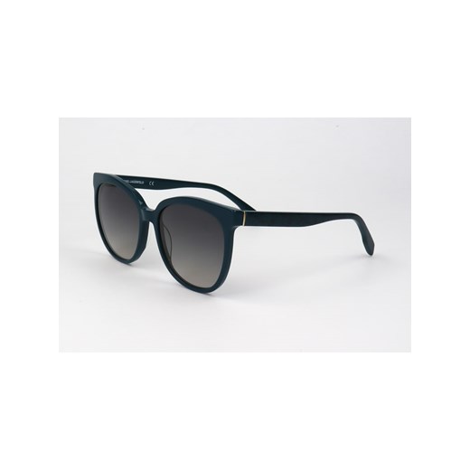 Damskie okulary przeciwsłoneczne w kolorze morsko-czarnym Karl Lagerfeld 56 Limango Polska