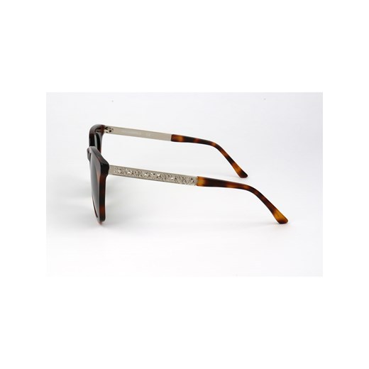 Damskie okulary przeciwsłoneczne w kolorze brązowo-srebrno-zielonym Karl Lagerfeld 51 Limango Polska