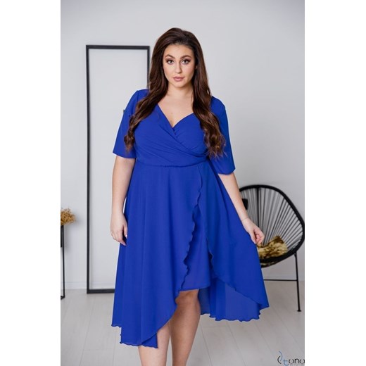 Chabrowa Sukienka LIREN Plus Size 44 TONO