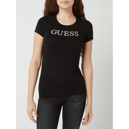 T-shirt z logo model ‘Miriana’ Guess XS wyprzedaż Peek&Cloppenburg 
