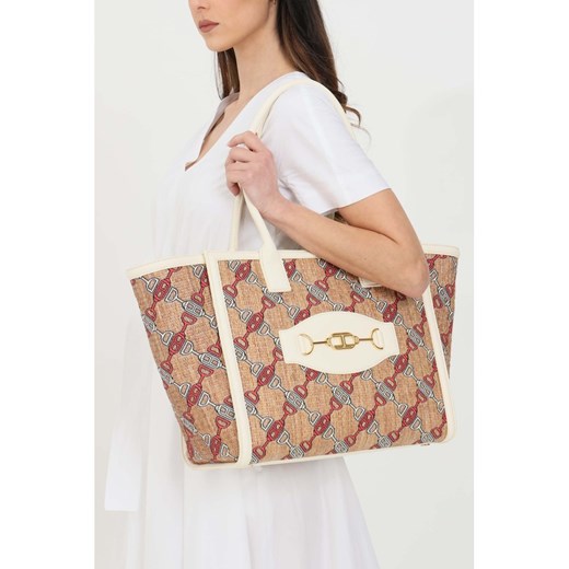 Elisabetta Franchi shopper bag na ramię 