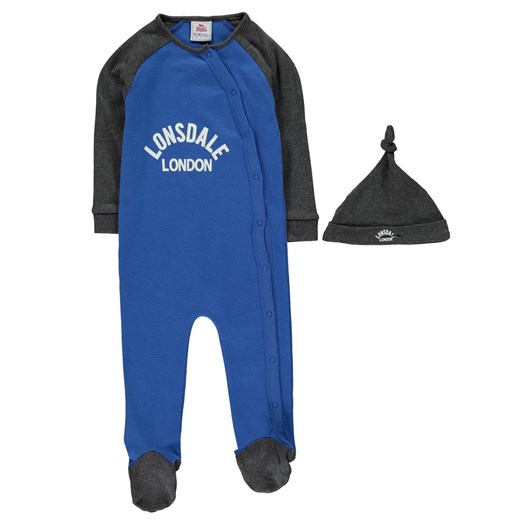 Lonsdale Sleep Suit Baby Boys Lonsdale 0-3 M Factcool