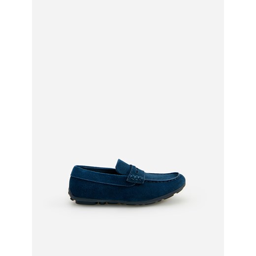 Reserved - Klasyczne skórzane loafersy - Granatowy Reserved 29 Reserved