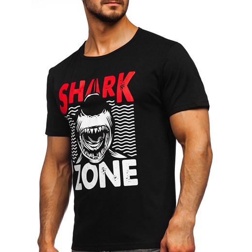 T-shirt męski Denley z krótkim rękawem