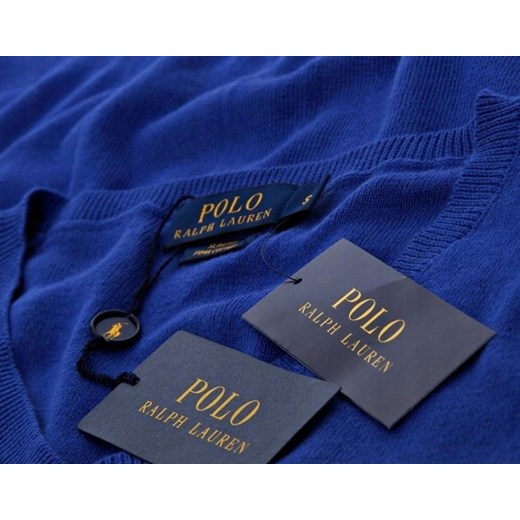 Sweter męski niebieski Ralph Lauren 