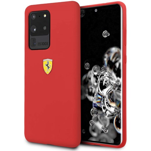 Etui Ferrari Silicone Case Samsung S20 Ultra Ferrari uniwersalny MotoFanStore