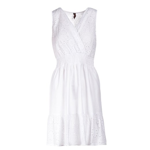 Biała Sukienka Neridella Renee S/M Renee odzież okazyjna cena