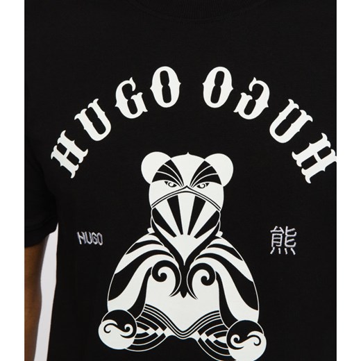 Hugo Boss t-shirt męski z krótkimi rękawami 