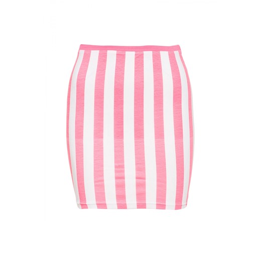 Patterned mini-skirt