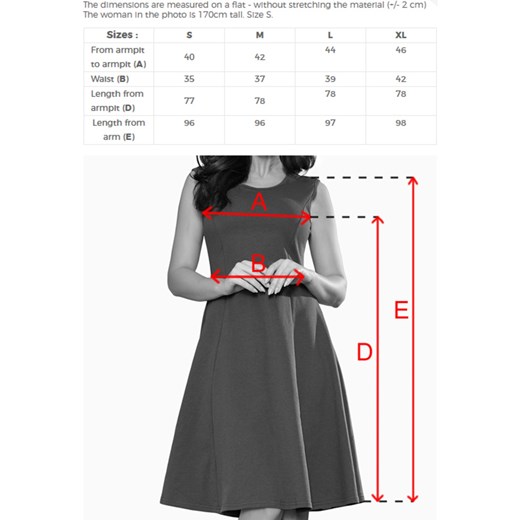Sukienka damska NUMOCO 239 Numoco M Factcool