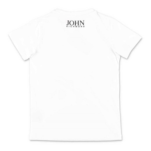 John Richmond t-shirt chłopięce z krótkim rękawem biały 