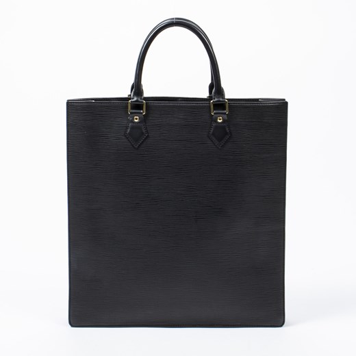 Shopper bag Louis Vuitton na ramię skórzana 