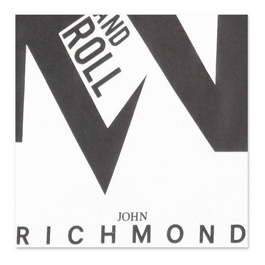 T-shirt chłopięce John Richmond biały z krótkim rękawem 