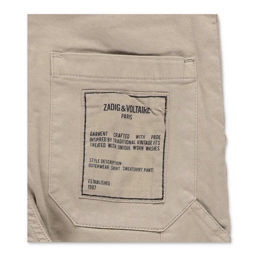 Spodnie chłopięce beżowe Zadig & Voltaire 