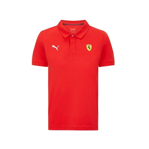 T-shirt chłopięce Scuderia Ferrari F1 Team z krótkim rękawem 