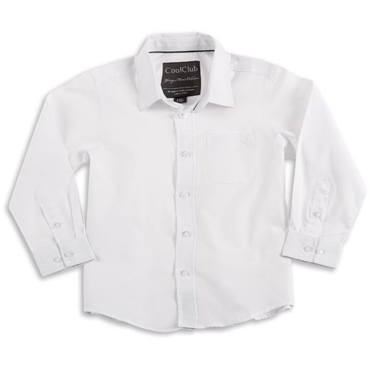 Cool Club, Koszulka chłopięce z długim rękawem, rozmiar 104 - Wyprzedaż - ubrania i buty nawet do -50% taniej! smyk-com bialy chłopięce