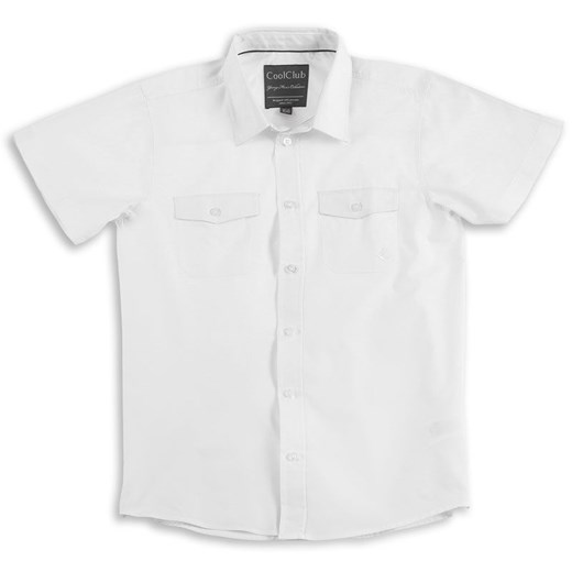 Cool Club, Koszulka chłopięce z krótkim rękawem, rozmiar 146 - Wyprzedaż - ubrania i buty nawet do -50% taniej! smyk-com bialy chłopięce