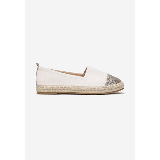 Jasnobeżowe Espadryle Nysalenia 37 born2be.pl