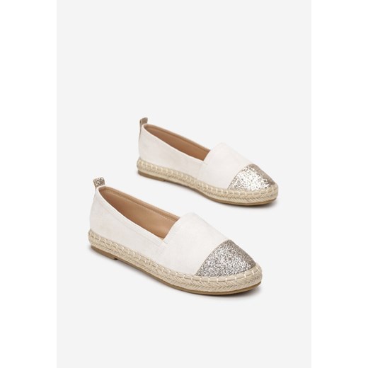 Jasnobeżowe Espadryle Nysalenia 41 born2be.pl
