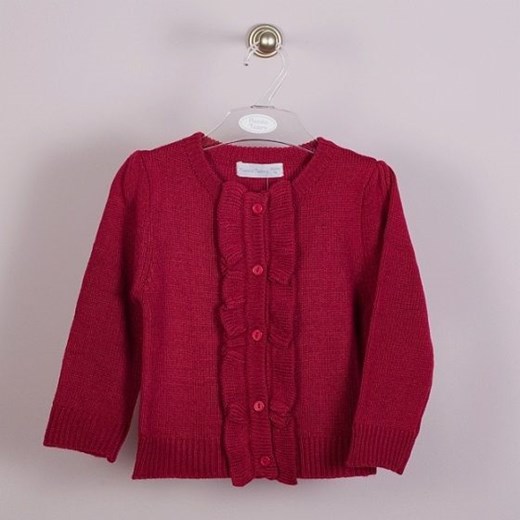 Piccolo Tesoro, Sweter dziewczcy, rozmiar 92 - Wyprzedaż - ubrania i buty nawet do -50% taniej! smyk-com czerwony do salonu