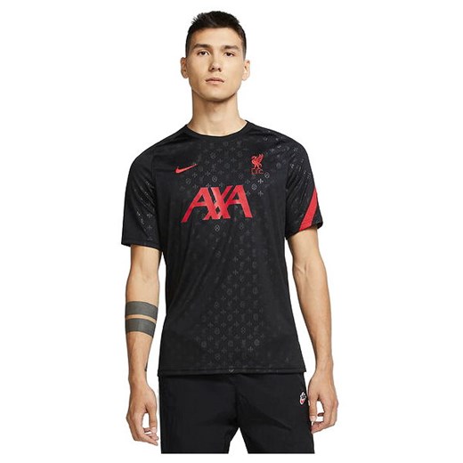 Koszulka męska Liverpool F.C. Pre-Match Nike (black/gym red) Nike XL wyprzedaż SPORT-SHOP.pl