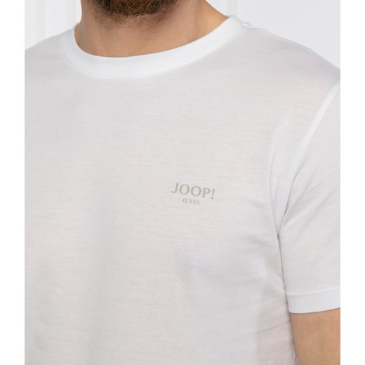 T-shirt męski biały Joop! z krótkimi rękawami 