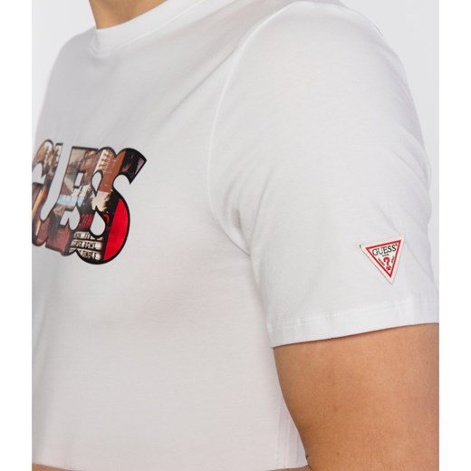 T-shirt męski Guess z krótkimi rękawami 