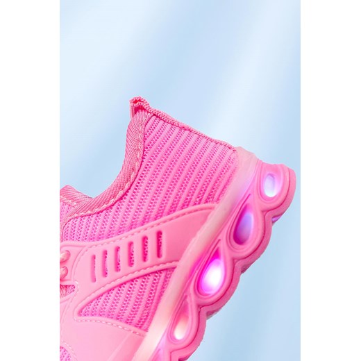 Różowe buty sportowe sznurowane Casu 204/25M Casu 24 Casu.pl