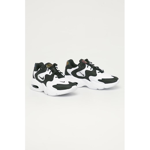 Buty sportowe damskie białe Nike Sportswear na platformie sznurowane 