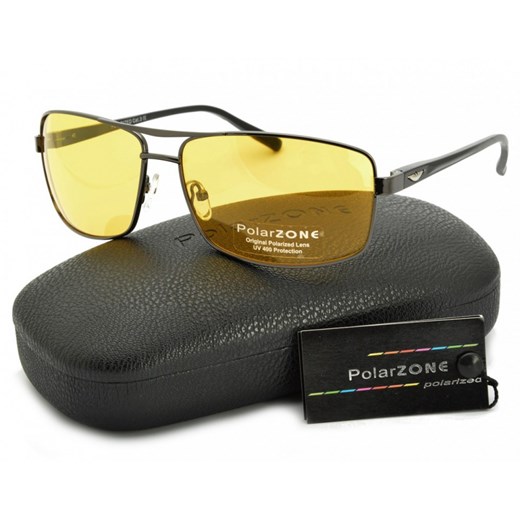 Rozjaśniające okulary do Jazdy Nocą dla kierowców Polaryzacyjne PolarZone POL-96Y-2 ze sklepu Stylion w kategorii Okulary przeciwsłoneczne męskie - zdjęcie 108700579