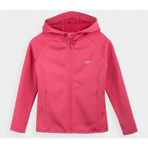 Bluza dziewczęca różowa 4F