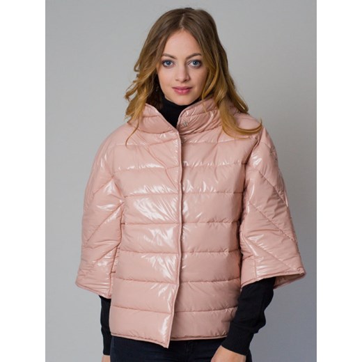 Krótka różowa kurtka pikowana Willsoor L promocyjna cena Willsoor
