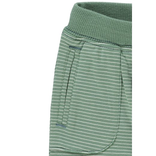 Spodnie chłopięce, zielone, paski, Lief Lief 74 promocyjna cena smyk
