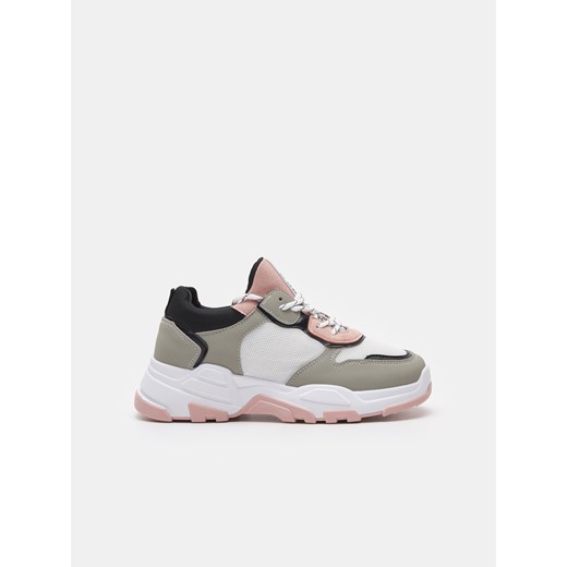Sinsay - Wysokie sneakersy - Wielobarwny Sinsay 37 Sinsay