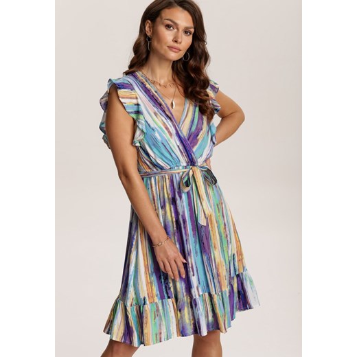 Fioletowa Sukienka Zaehryss Renee XL Renee odzież promocyjna cena