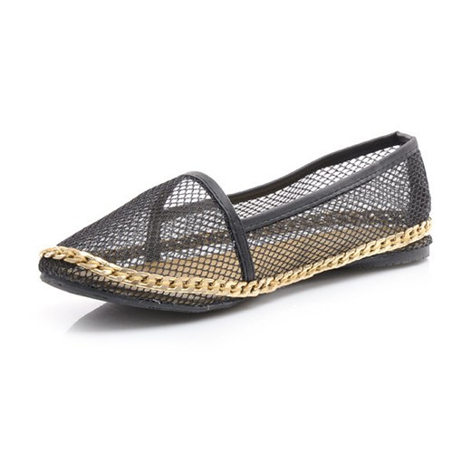 ESPADRYLE Z SIATECZKI X622B /S2-93P czasnabuty-pl szary klasyczny