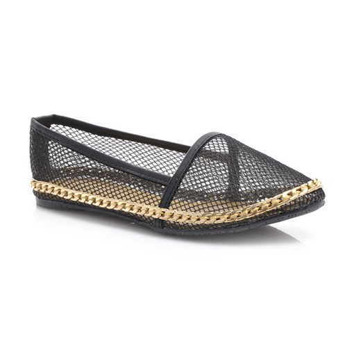 ESPADRYLE Z SIATECZKI X622B /S2-93P czasnabuty-pl szary damskie