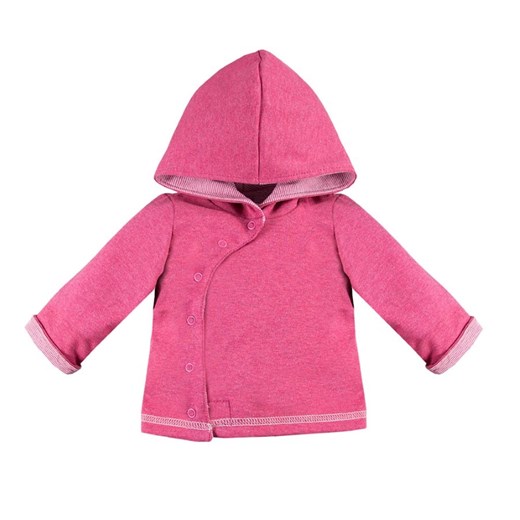 Różowa odzież dla niemowląt Ewa Klucze Eevi bawełniana 