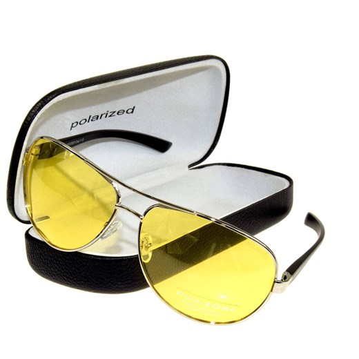 Okulary męskie do jazdy nocą Polaryzacja ze sklepu JK-Collection w kategorii Okulary męskie - zdjęcie 108974318