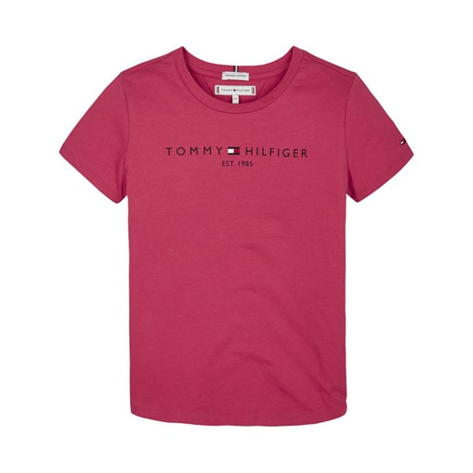 Tommy Hilfiger T-Shirt Essential Tee KG0KG05023 D Różowy Regular Fit Tommy Hilfiger 10 okazja MODIVO