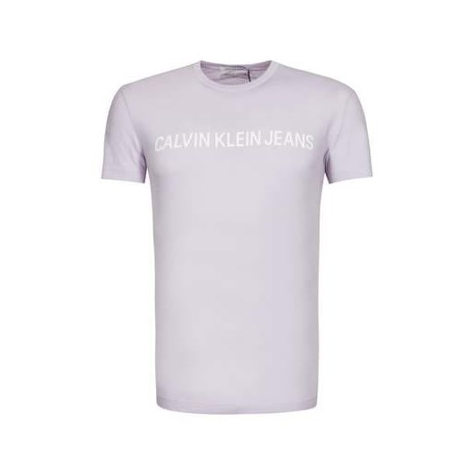 Calvin Klein t-shirt męski biały z krótkim rękawem 