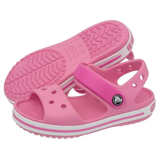 Buty Crocs Crocband Sandal Kids (CR39-b) butsklep-pl rozowy kolorowe